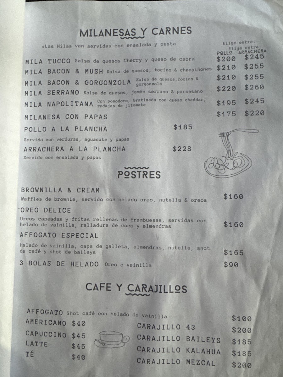 Tucco Menu - Image 1